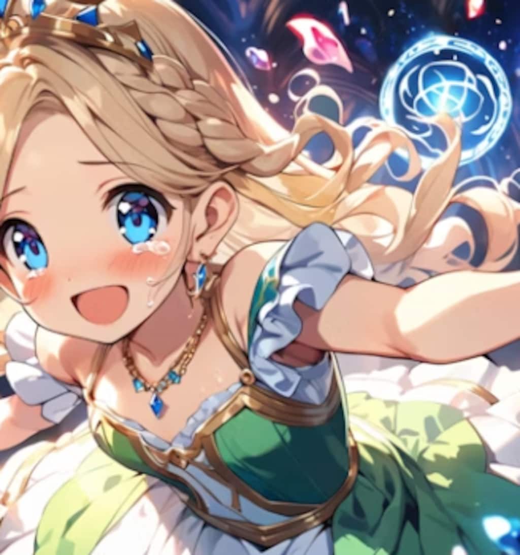 金髪の女の子